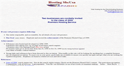 Desktop Screenshot of hosting.sbcusa.com